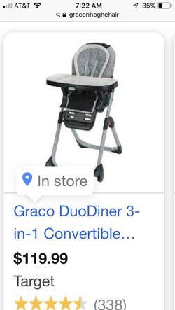 Graco Convertible Highchair