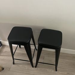 Two Swivel Barstools
