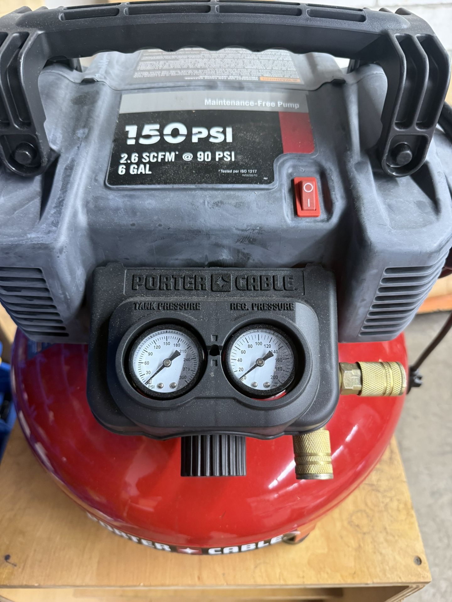 Porter-Cable 6 Gal. 150 Pancake Air Compressor