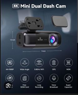 F9 Dashcam front rear
