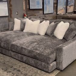 Gray Sofa Bed , Gray Sleeper , Spacious Couch 