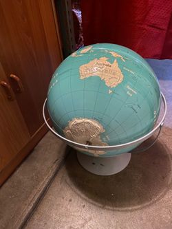 World globe vintage