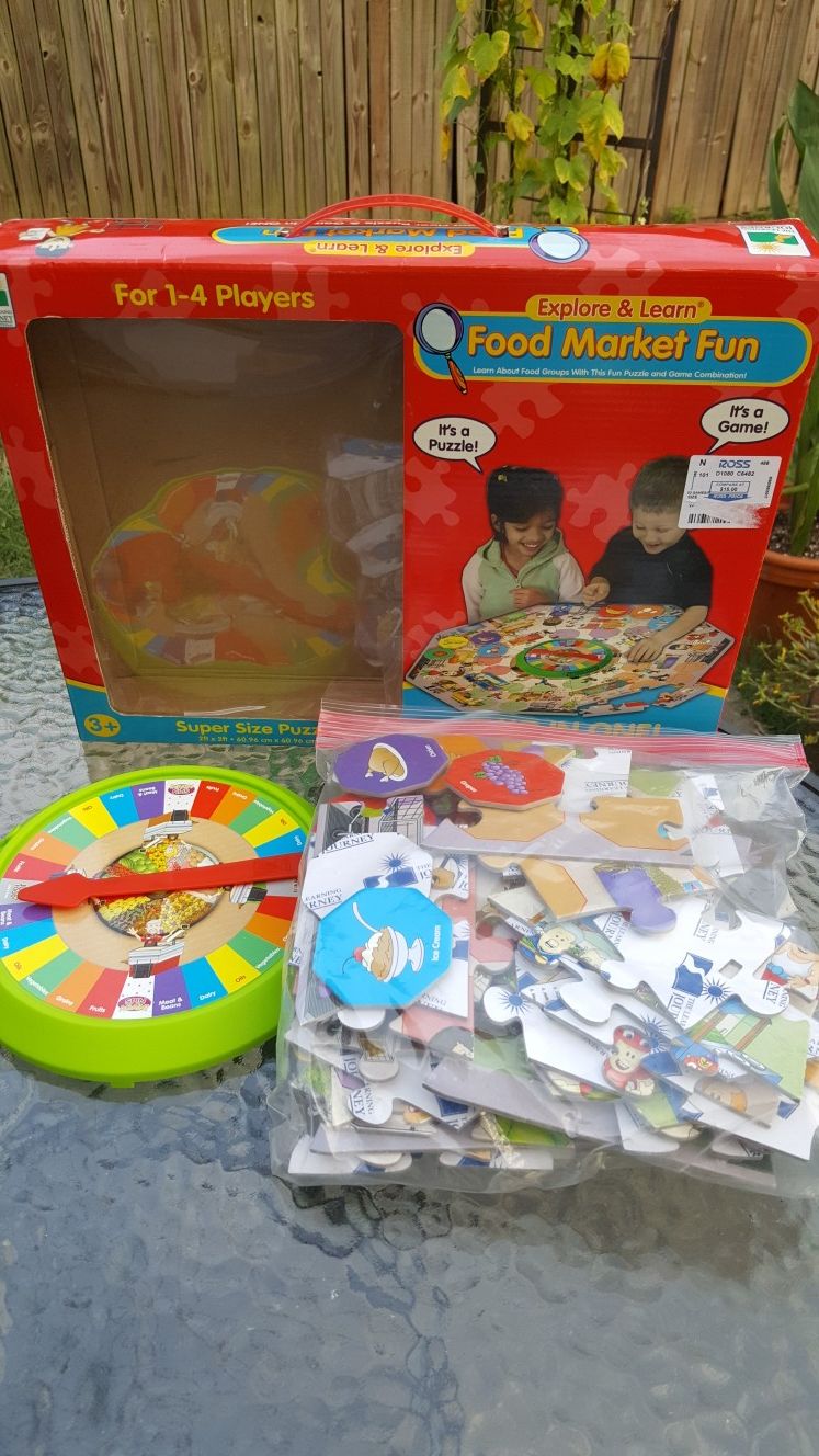 TWO IN ONE GIANT PUZZLE GAME