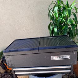 Craftsman Tool Box Cabinet Chest Never Used GlidingTop and Doors $45