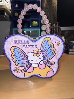 Hello Kitty Tin Butterfly Purse