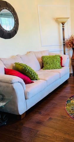 Cream Sofa
