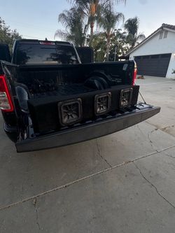 Sub box and speakers
