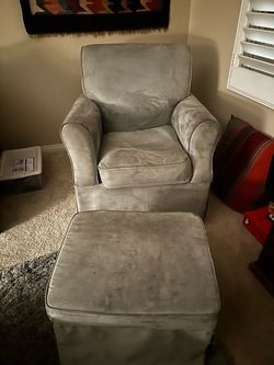 Gliding Chair and Ottoman