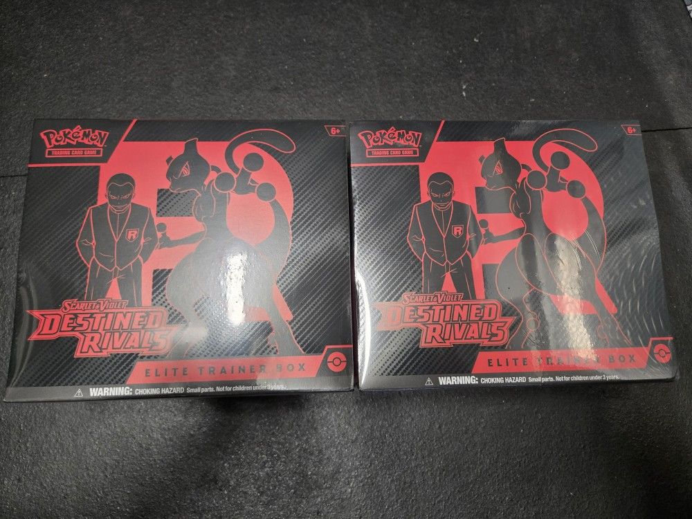 (2) Pokemon Destined Rivals ETB