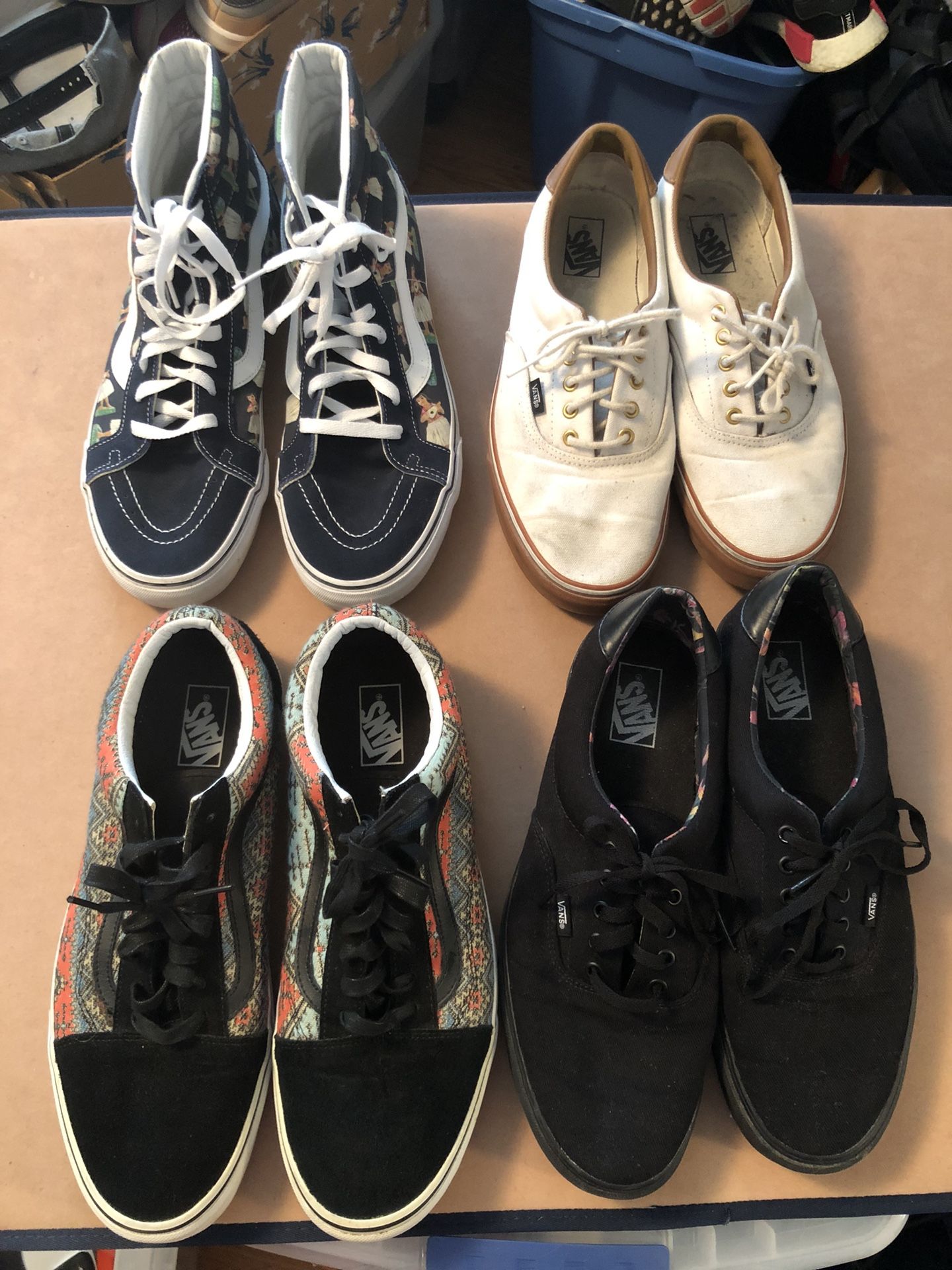 VANS LOT SIZE 13