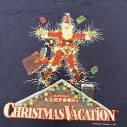 1994 National Lampoon's Christmas Vacation promo tee in men’s large.  #ChristmasVacation #VintageTee