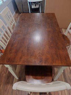 Dining table with chairs