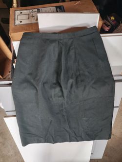 Vintage Pencil Skirt (Military Issued)