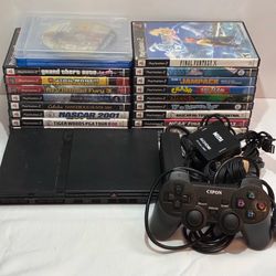 Ps2 Slim Bundle w/ 21 Ps2 Games