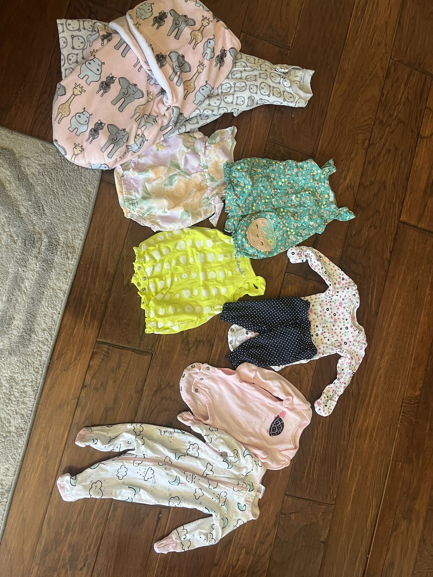 Newborn Cloths Bundle & Diapers