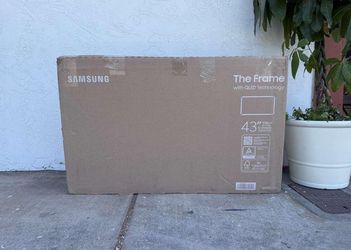 43” Samsung smart 4k frame tv
