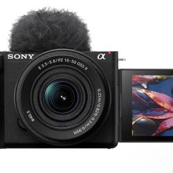 Sony - Alpha ZV-E10 II Mirrorless Content Creators’ Camera Kit with 16-50mm Lens - Black