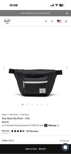 Herschel Pop Quiz Hip Pack - 3.5L