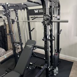 GYM EQUIPMENT/ SMITH MACHINE/ ADJUSTABLE PULLEY SYSTEM/ HALF RACK/ FUNCTIONAL TRAINER/ B52 PRO/ FREE DELIVERY