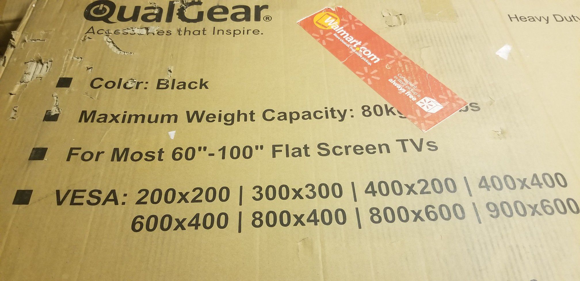 Heavy duty full motion wall.mount from 60 to 100 inch tv
