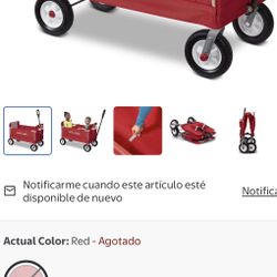 Radio Flayer Wagon / Carrito De Jalar 