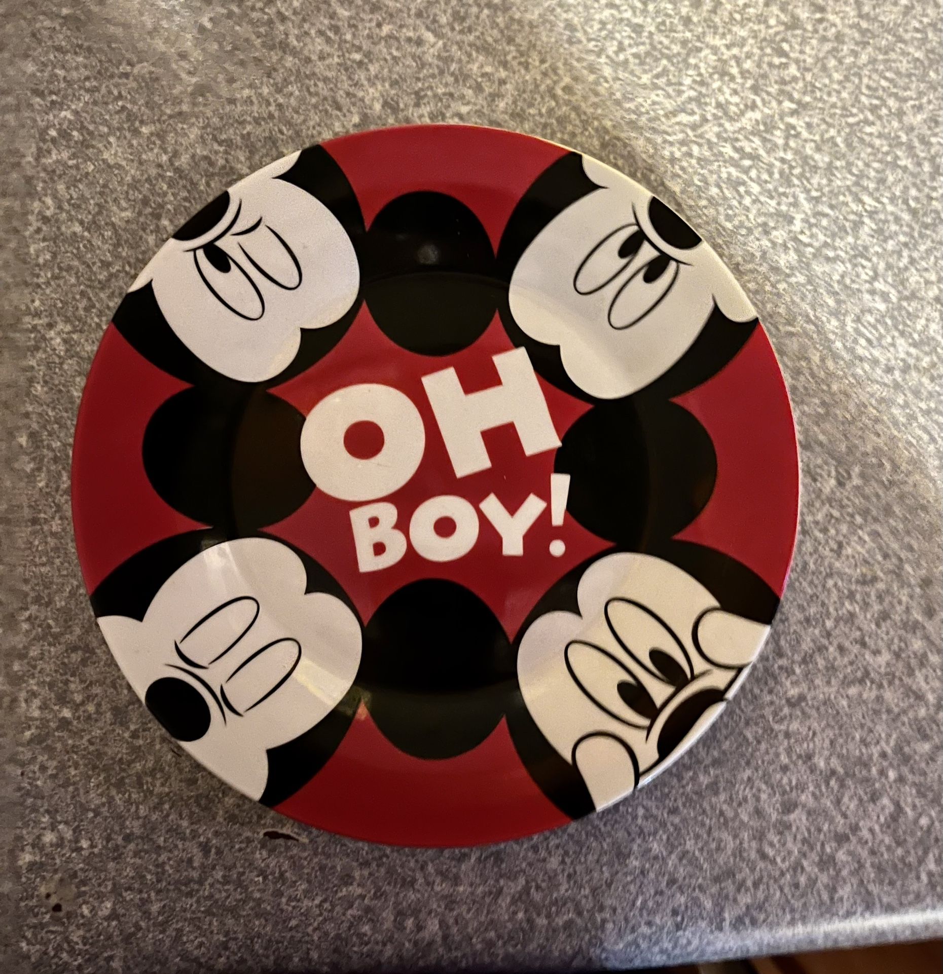 Mickey Mouse Decorative Plate