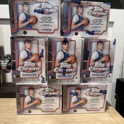 2025-26 NBA Topps Chrome Blaster Box!! 🏀🔥🏀🔥