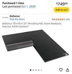 Dollamur 10’x10’x1.25” Wrestling BJJ Mat