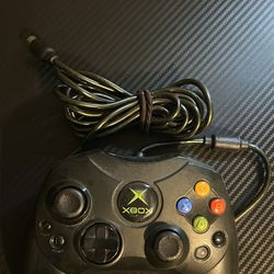 Original OEM Xbox Controller S-Type Wired Official Black