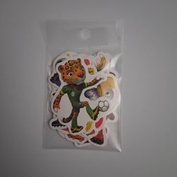 2026 Fifa World Cup Mascot 12 Piece Stickers 