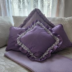 PURPLE PILLOWS