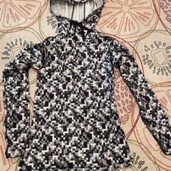 Nike Womens hooded pull over size M