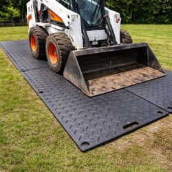 🔥SKID STEER LAWN PROTECTION MATS – $100🔥