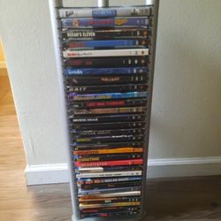 DVD's And Stand 