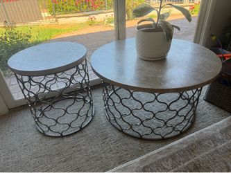 Coffee table and side table, Thomasville