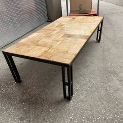 Coffee table Parquet Style - HD Buttercup