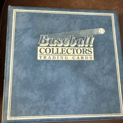 Emotion Baseball Card Collection With Trading Card Folder