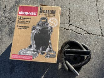 Shop-Vac 5 Gallon Wet Dry Vacuum 2.0 Peak HP