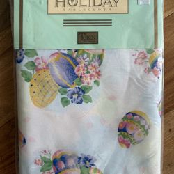 New Easter 60”x120” Tablecloth