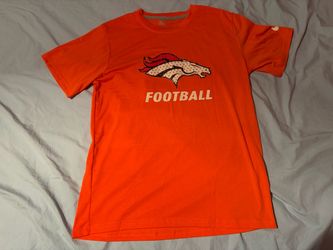 Denver Broncos NFL Nike Dri-Fit Orange Shirt; Men's M