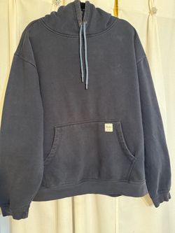 Men’s hoodie dark blue color nice style size 2XL