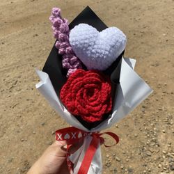Crochet Flower Bouquet 