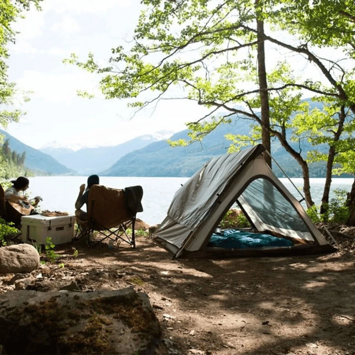 Brand New Woods A-Frame 3-Person Tents - Color Twilight