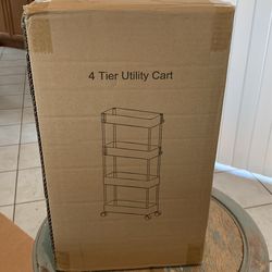 4 Tier Utility Cart