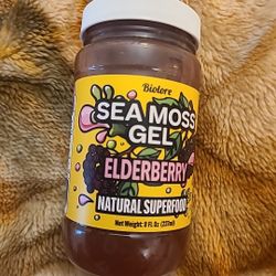 Sea Moss Gel Elderberry Natural Superfood