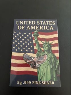 united states of ameeica 5g .999 fine silver
