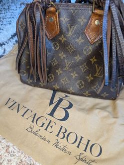Authentic vintage boho Louis Vuitton speedy