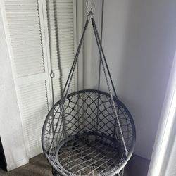  MACRAME ROPE HANGING CHAIR SWING 