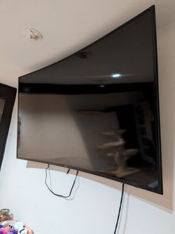 Samsung Large Curved TV