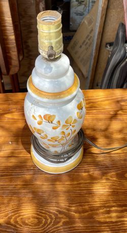 70’s Or 80’s Lamp 